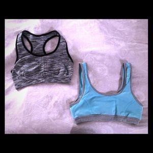 2 sports bras